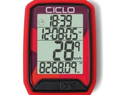 Ciclosport Fahrradcomputer Protos 213 Rot