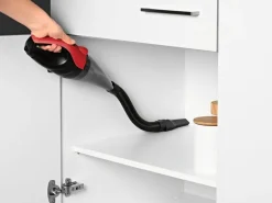 CLEANmaxx Akku-Handsauger Rot/Schwarz