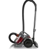 CLEANmaxx Bodenstaubsauger Zyklon Schwarz/Grau
