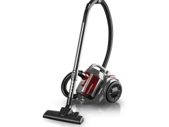 CLEANmaxx Bodenstaubsauger Zyklon Schwarz/Grau
