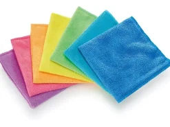 CLEANmaxx Mikrofaser-Reinigungstuch 20 Stück, Mehrfarbig