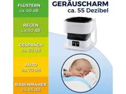 CLEANmaxx Mini Waschmaschine Oben