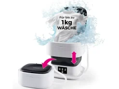 CLEANmaxx Mini Waschmaschine Oben