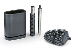 CLEANmaxx Toilettenbürste mit Wandhalterung Grau