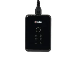 Club 3D CAC-1933 USB-C 240 W GaN 4-Port Universal Schwarz