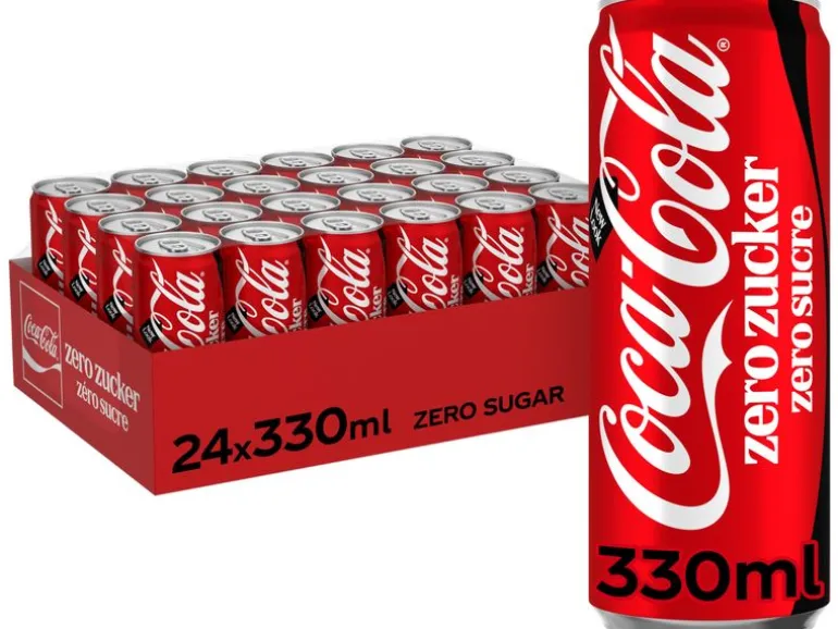 Coca Cola Soft-Drinks Zero 24 x 0.33 l