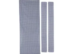 COCON Auflagen zu Festbankgarnitur Blau/Weiss