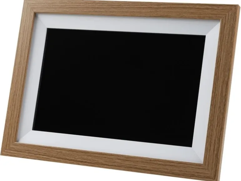 COCON Digitaler Bilderrahmen Momento 10.1", Holz