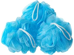 COCON Duschschwamm Hellblau, 3 Stück