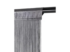 COCON Fadenvorhang 90 cm x 200 cm, Grau