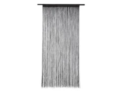 COCON Fadenvorhang 90 cm x 200 cm, Schwarz