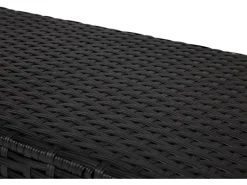 COCON Gartenbox Victoria, 133 x 63 x 45 cm, Schwarz