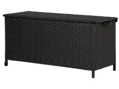 COCON Gartenbox Victoria, 133 x 63 x 45 cm, Schwarz