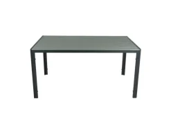 COCON Gartenmöbel‑Set Mila, 5‑teilig, Schwarz/Grau
