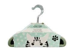 COCON Kinderkleiderbügel 10 Stück, Grün