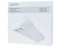 COCON Kleiderbügel 10 Stück, Weiss