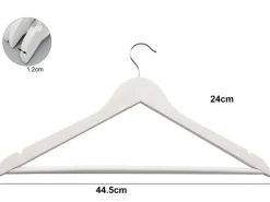 COCON Kleiderbügel 10 Stück, Weiss