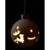 COCON LED-Kugel Rentier, Keramik, Ø 10 cm
