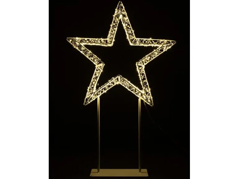 COCON LED-Stern 3D, Metall, gross