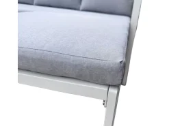 COCON Loungeset Melide, Beige/Grau/Weiss,  3 Sitzplätze