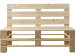 COCON Palettensofa Nature, 120 x 50/86 x 80