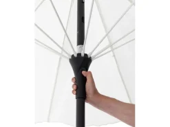 COCON Sonnenschirm TR-004, Ø 270 cm, Push-up, Nature