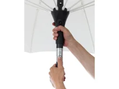 COCON Sonnenschirm TR-004, Ø 270 cm, Push-up, Nature
