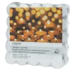 COCON Teelichter in Aluhülse 100 Stück, Weiss