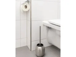 COCON Toilettenbürste mit Gummikopf Edelstahl