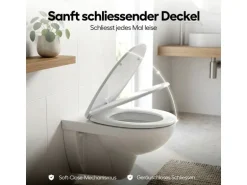 COCON Toilettensitz mit Absenkautomatik Weiss
