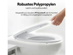 COCON Toilettensitz mit Absenkautomatik Weiss