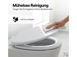 COCON Toilettensitz mit Absenkautomatik Weiss