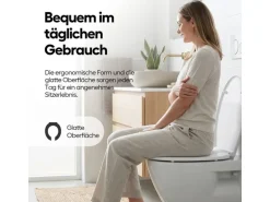 COCON Toilettensitz mit Absenkautomatik Weiss