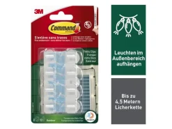 Command Haken Command Outdoor Transparent, 8 Haken