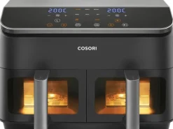 Cosori Heissluft-Fritteuse Dual Basket 8.5 l