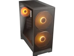 Cougar Airface 180 ARGB Midi-Tower, Glasfenster, Mesh-Front