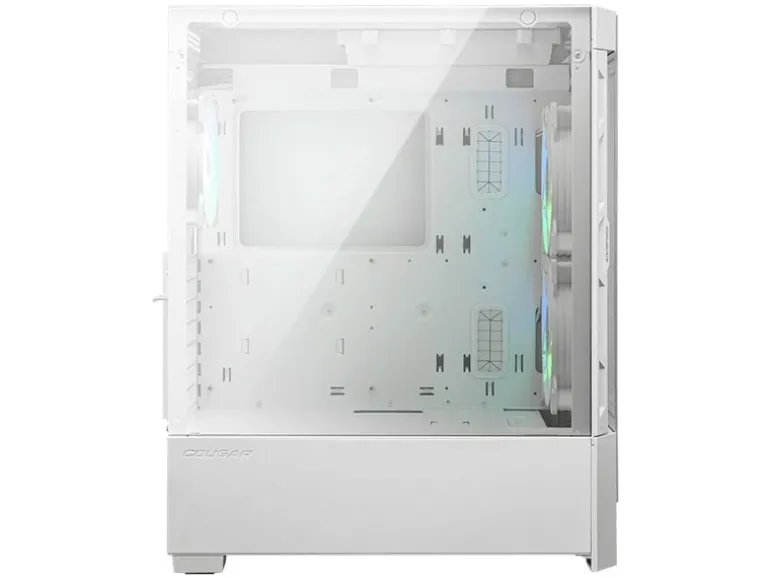 Cougar Airface Midi-Tower, Weiss, Sichtfenster, ARGB-Beleuchtung