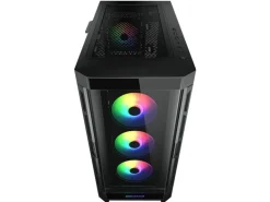 Cougar Duoface ARGB Midi-Tower, Stahl, Hartglas