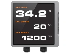 Cougar Poseidon Vistek Pro 360 Wasserkühlung Schwarz