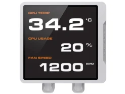 Cougar Poseidon Vistek Pro 360 Wasserkühlung Weiss