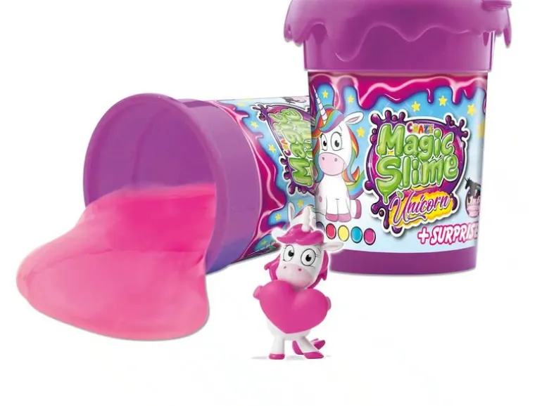 Craze Magic Slime mit Unicorn Sammelfigur assortiert