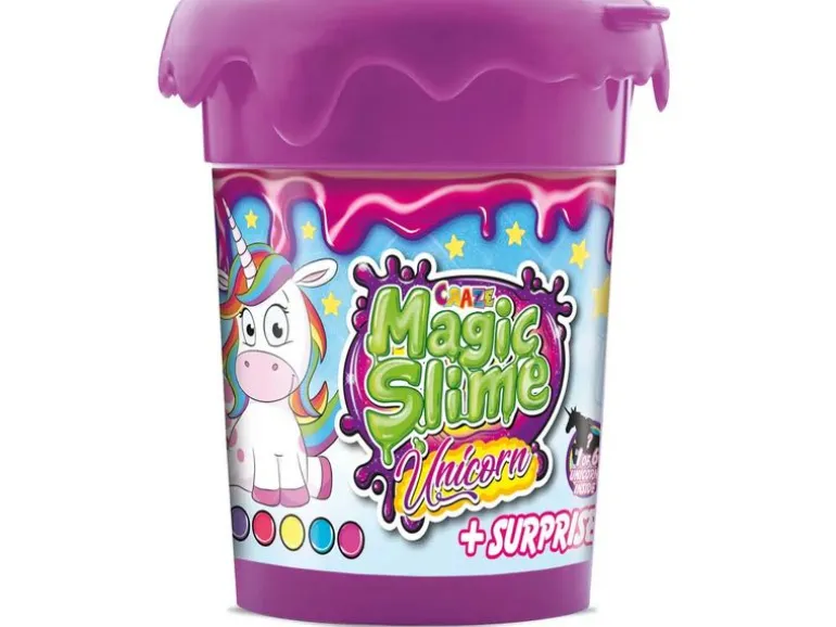 Craze Magic Slime mit Unicorn Sammelfigur assortiert