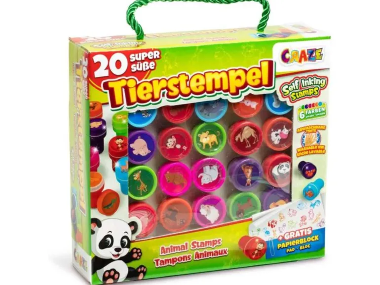 Craze Tierstempel 20 Stück