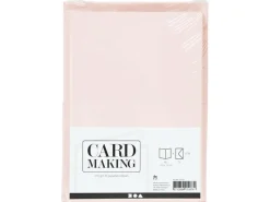 Creativ Company Blankokarte und Couvert 10.5 x 15 cm, 50 Stück, Pastell