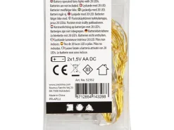 Creativ Company Lichterkette LED Mini 315 cm, Gold