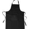 Creativ Company Schürze 66 x 89 cm Baumwolle, Schwarz