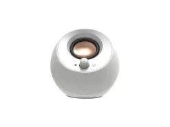 CREATIVE PC-Lautsprecher Pebble V3 weiss