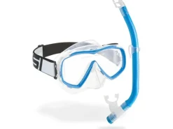 CRESSI Estrella Junior + Top Snorkel Combo Blue