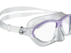 CRESSI Tauchmaske Moon Kinder Klar/Lila