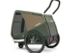 Croozer Veloanhänger Dog Mikke XL, Moss Green